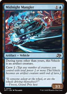 Midnight Mangler - Aetherdrift (DFT) #50 - Common Magic: The Gathering Trading Card
