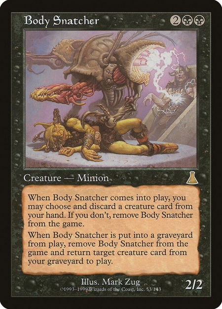 Body Snatcher - Urza's Destiny Magic: The Gathering trading card