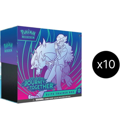 Journey Together Elite Trainer Box Case trading card from SV09: Journey Together Journey Together Elite Trainer Box Case - SV09: Journey Together Pokémon trading card