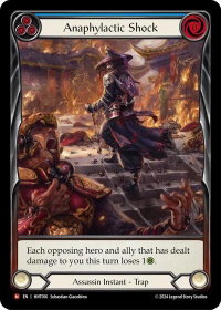 Anaphylactic Shock (Extended Art) - The Hunted  #HNT016 - Majestic Flesh and Blood Trading Card