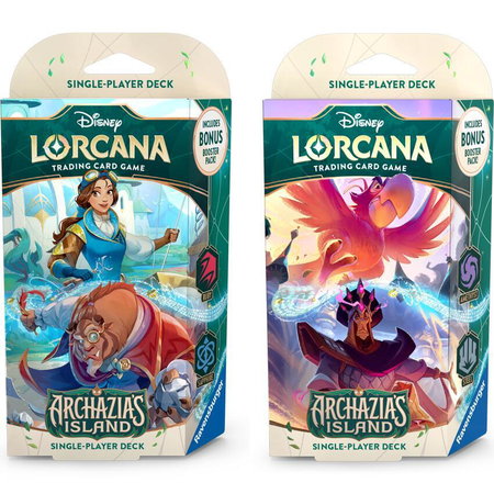 Disney Lorcana: Archazia's Island Starter Deck [Set of 2] - Archazia's Island Disney Lorcana trading card