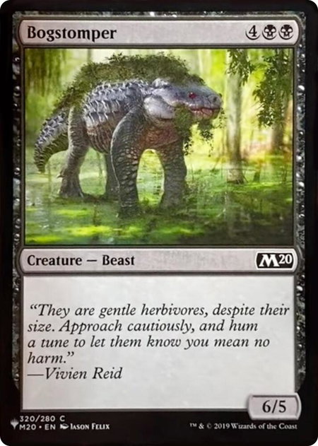 Bogstomper - The List Reprints Magic: The Gathering trading card
