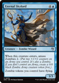 Eternal Skylord - Commander: Aetherdrift (DRC) #76 - Uncommon Magic: The Gathering Trading Card