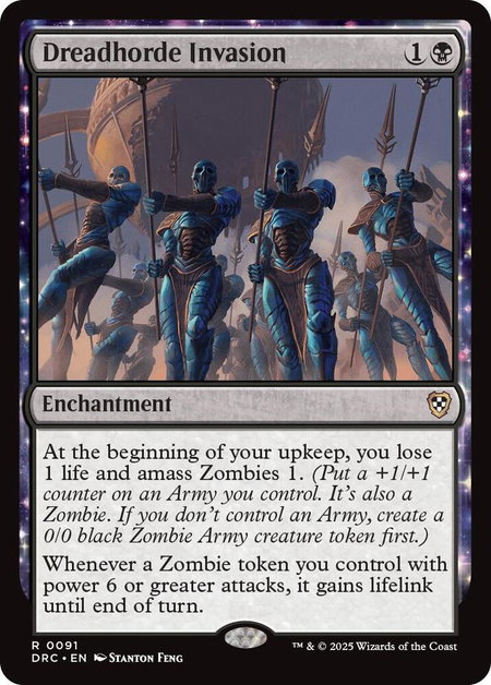 Dreadhorde Invasion - Commander: Aetherdrift Magic: The Gathering trading card