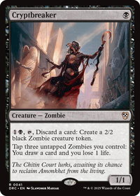 Cryptbreaker - Commander: Aetherdrift (DRC) #41 - Rare Magic: The Gathering Trading Card