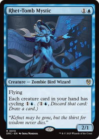 Rhet-Tomb Mystic - Commander: Aetherdrift (DRC) #10 - Rare Magic: The Gathering Trading Card