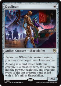 Duplicant - Commander: Aetherdrift (DRC) #54 - Rare Magic: The Gathering Trading Card