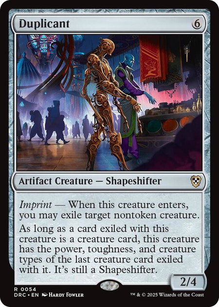 Duplicant - Commander: Aetherdrift Magic: The Gathering trading card