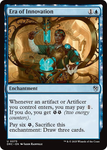 Era of Innovation - Commander: Aetherdrift Magic: The Gathering trading card