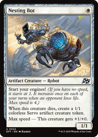 Nesting Bot - Aetherdrift (DFT) #22 - Uncommon Magic: The Gathering Trading Card