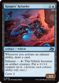 Rangers' Refueler - Aetherdrift (DFT) #55 - Uncommon Magic: The Gathering Trading Card