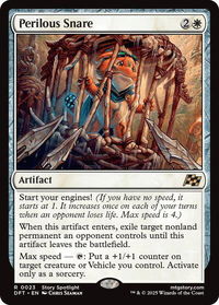 Perilous Snare - Aetherdrift (DFT) #23 - Rare Magic: The Gathering Trading Card