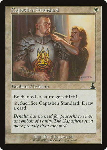 Capashen Standard - Urza's Destiny Magic: The Gathering trading card
