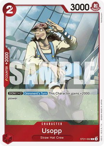 Usopp - Starter Deck EX: Gear 5 (ST21) #ST21-002 - Common One Piece Trading Card