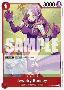 Jewelry Bonney - Starter Deck EX: Gear 5 (ST21) #ST21-004 - Common One Piece Trading Card