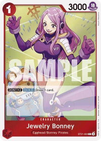 Jewelry Bonney - Starter Deck EX: Gear 5 (ST21) #ST21-004 - Common One Piece Trading Card