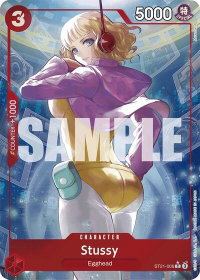 Stussy (Parallel) - Starter Deck EX: Gear 5 (ST21) #ST21-006 - Common One Piece Trading Card