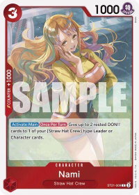 Nami - Starter Deck EX: Gear 5 (ST21) #ST21-009 - Common One Piece Trading Card