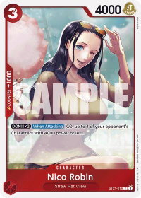 Nico Robin - Starter Deck EX: Gear 5 (ST21) #ST21-010 - Common One Piece Trading Card