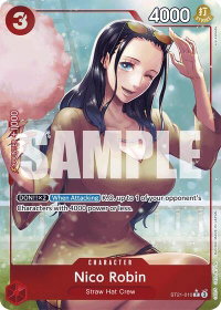 Nico Robin (Parallel) - Starter Deck EX: Gear 5 (ST21) #ST21-010 - Common One Piece Trading Card
