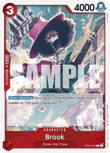 Brook - Starter Deck EX: Gear 5 (ST21) #ST21-012 - Common One Piece Trading Card