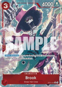 Brook (Parallel) - Starter Deck EX: Gear 5 (ST21) #ST21-012 - Common One Piece Trading Card
