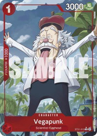 Vegapunk (Parallel) - Starter Deck EX: Gear 5 (ST21) #ST21-013 - Common One Piece Trading Card