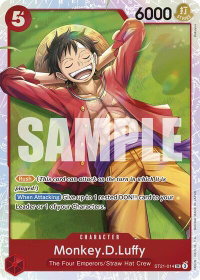 Monkey.D.Luffy (014) - Starter Deck EX: Gear 5 (ST21) #ST21-014 - Super Rare One Piece Trading Card