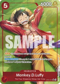 Monkey.D.Luffy (014) (Parallel) - Starter Deck EX: Gear 5 (ST21) #ST21-014 - Super Rare One Piece Trading Card