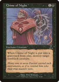 Chime of Night - Urza's Destiny (UDS) #56 - Common Magic: The Gathering Trading Card