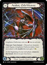 Arakni, Orb-Weaver // Arakni, Redback - The Hunted  #HNT005//HNT006 - Token Flesh and Blood Trading Card