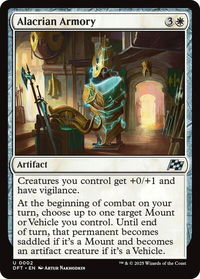 Alacrian Armory - Aetherdrift (DFT) #2 - Uncommon Magic: The Gathering Trading Card