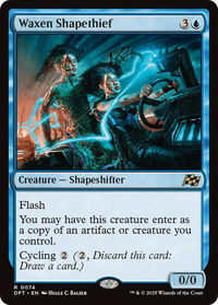 Waxen Shapethief - Aetherdrift (DFT) #74 - Rare Magic: The Gathering Trading Card