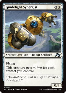 Guidelight Synergist - Aetherdrift (DFT) #16 - Uncommon Magic: The Gathering Trading Card