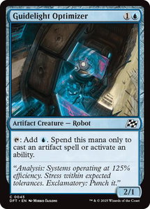 Guidelight Optimizer - Aetherdrift (DFT) #45 - Common Magic: The Gathering Trading Card