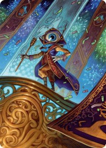 Vnwxt, Verbose Host Art Card - Art Series: Aetherdrift Magic: The Gathering trading card