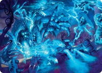 The Speed Demon Art Card - Art Series: Aetherdrift (AADFT) #18 - Special Magic: The Gathering Trading Card