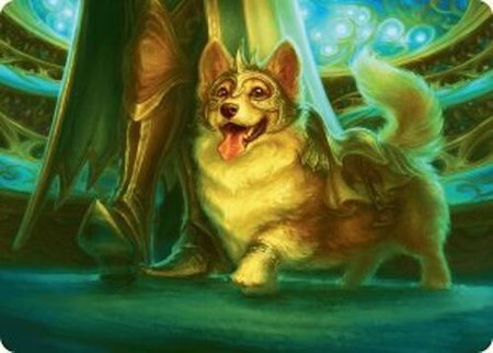 District Mascot Art Card (30/54) - Art Series: Aetherdrift Magic: The Gathering trading card