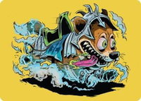 District Mascot Art Card (50/54) - Art Series: Aetherdrift (AADFT) #50 - Special Magic: The Gathering Trading Card