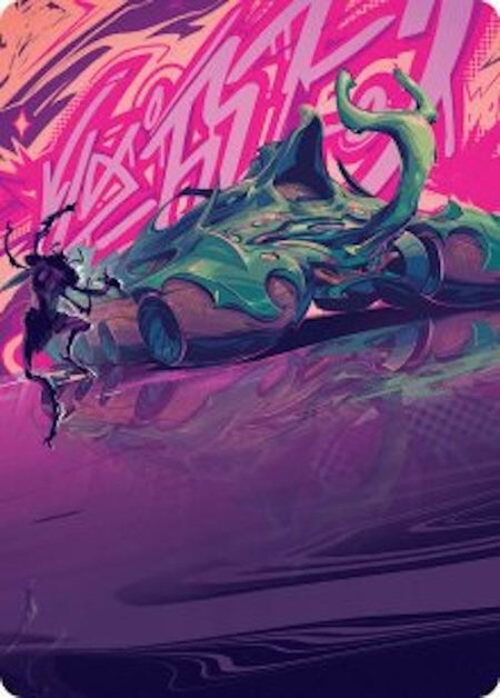 Earthrumbler Art Card - Art Series: Aetherdrift Magic: The Gathering trading card