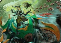 Aatchik, Emerald Radian Art Card (15/54) - Art Series: Aetherdrift (AADFT) #15 - Special Magic: The Gathering Trading Card
