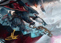 Captain Howler, Sea Scourge Art Card (16/54) (Gold-Stamped Signature) - Art Series: Aetherdrift (AADFT) #16 - Special Magic: The Gathering Trading Card