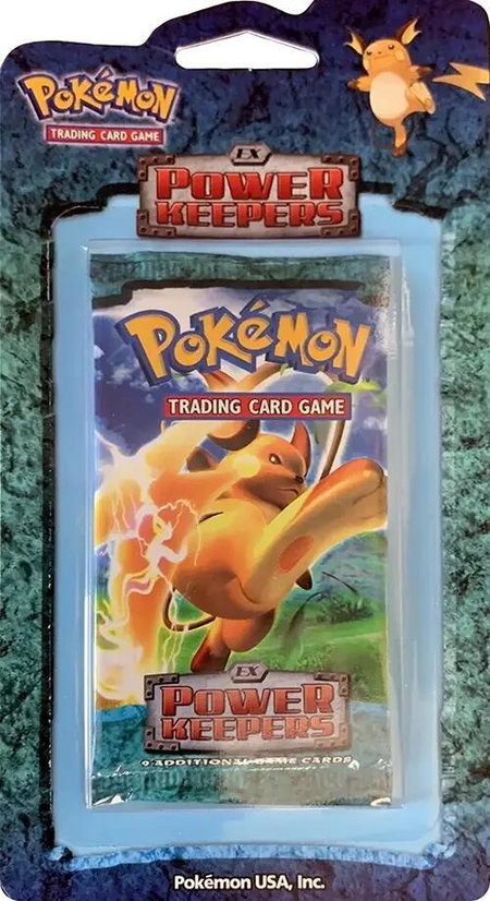 EX Power Keepers Single Blister Pack - Power Keepers Pokémon trading card