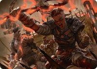 Far Fortune, End Boss Art Card (11/54) - Art Series: Aetherdrift (AADFT) #11 - Special Magic: The Gathering Trading Card