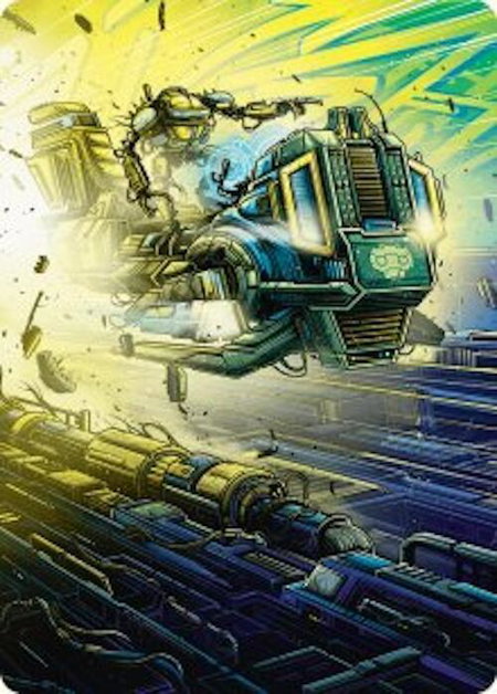 Guidelight Pathmaker Art Card - Art Series: Aetherdrift Magic: The Gathering trading card