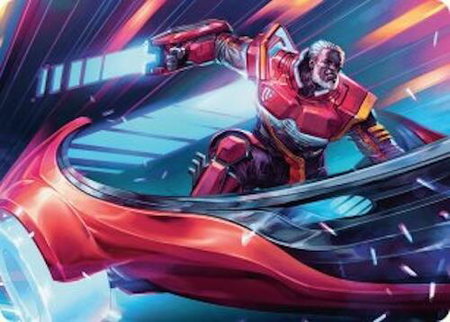 Kolodin, Triumph Caster Art Card - Art Series: Aetherdrift Magic: The Gathering trading card