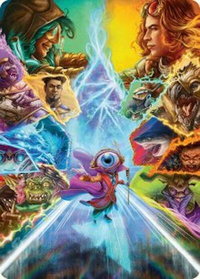 Start Your Engines! Art Card - Art Series: Aetherdrift (AADFT) #5 - Special Magic: The Gathering Trading Card