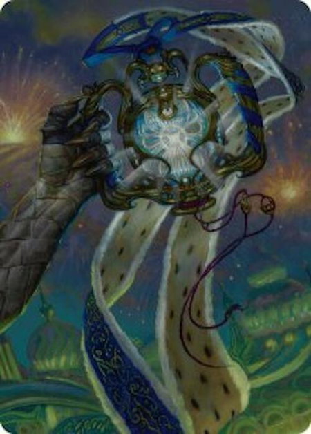 The Aetherspark Art Card - Art Series: Aetherdrift Magic: The Gathering trading card