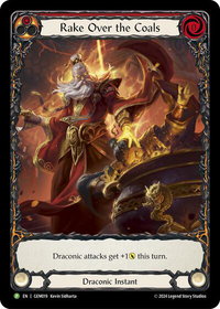 Rake Over the Coals (Red) - GEM Pack 1 (GEM) #GEM019 - Promo Flesh and Blood Trading Card