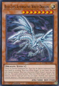 Blue-Eyes Alternative White Dragon - Structure Deck: Blue-Eyes White Destiny (SDWD) #SDWD-EN005 - Common / Short Print YuGiOh Trading Card